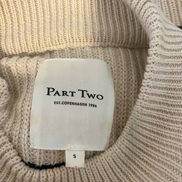Part Two size small striped sweater - Picture 2 of 5